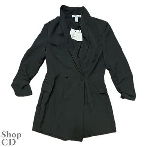 NWT ReVamped Black Blazer Romper / Jumper